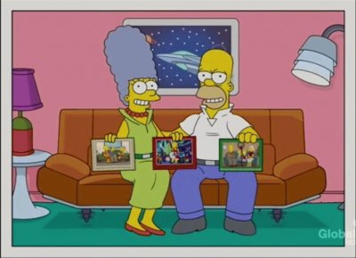 Os simpsons jigsaw puzzle