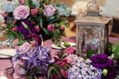 Romantic French Style Garden Wedding Table jigsaw puzzle