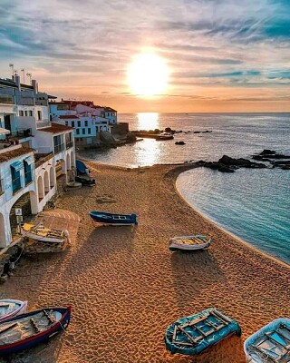 Calella de Palafrugell-Girona jigsaw puzzle