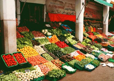 Mercato a Marrakesh, Marocco