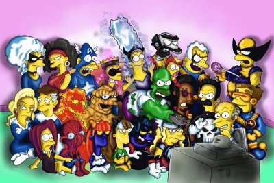 Os Simpsons jigsaw puzzle
