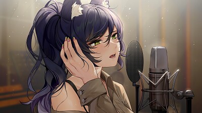 Anime, ilustração, boca - puzzle online