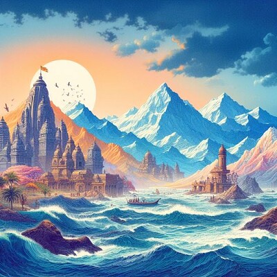 Coast of the Island Kingdom of Maya jigsaw puzzle