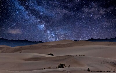 desierto noche