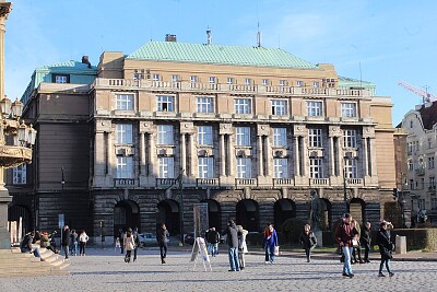 The Faculty of Arts building at Charles University