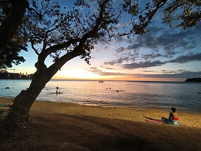 coucher de soleil