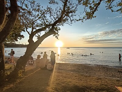 coucher de soleil