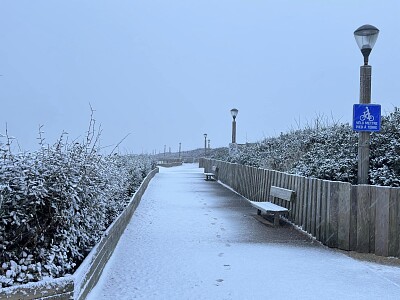 Piste cyclable Biscarrosse 10 01 24