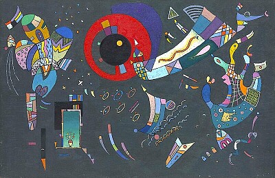 פאזל של Kandinsky autour du cercle