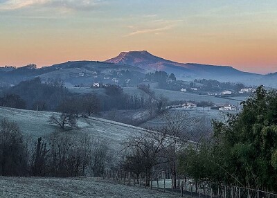 פאזל של Matin d 'hiver en Pays Basque