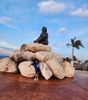 Malecón en Campeche MX