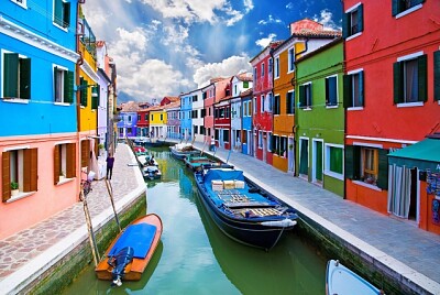 Paisaje colorido