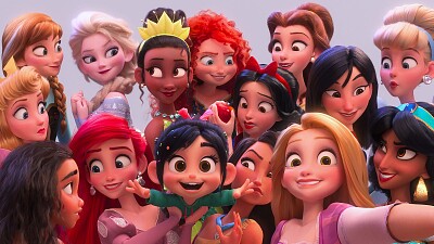 פאזל של Princesas Disney