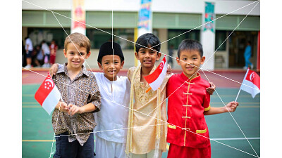 racial harmony jigsaw puzzle