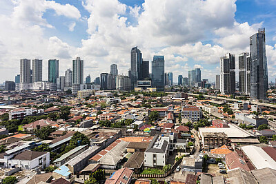 פאזל של Jakarta- Indonésie