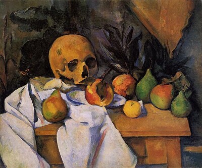 Cézanne nature morte a crâne jigsaw puzzle