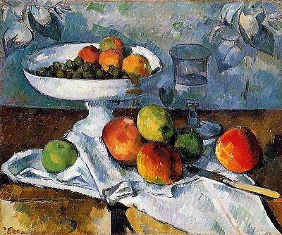 פאזל של Cézanne nature morte au compotier