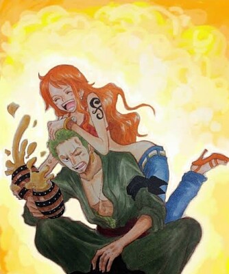 Zoro x Nami jigsaw puzzle