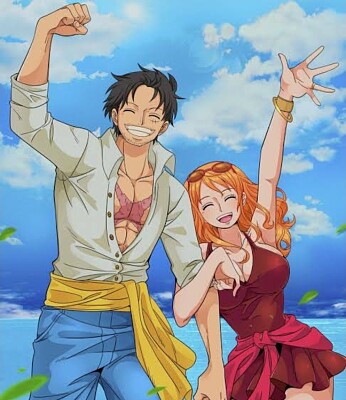 פאזל של Luffy x Nami