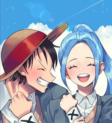 Luffy x Vivi jigsaw puzzle