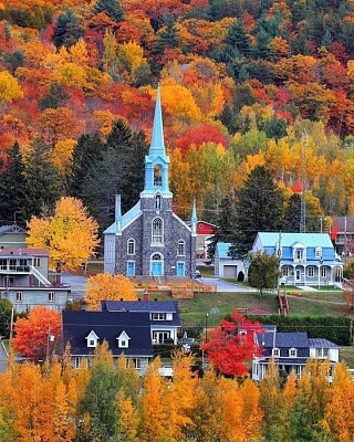 פאזל של Mont-Tremblant, Canadá