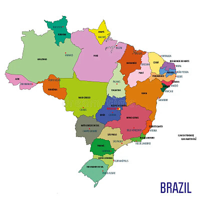 Teste Mapa do Brasil