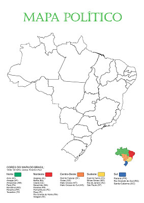 פאזל של Mapa do Brasil