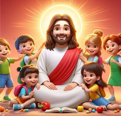 Jesus e as Crianças jigsaw puzzle