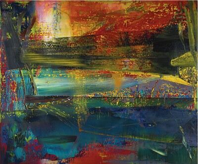 פאזל של Gerhard Richter abstraction