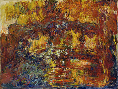 פאזל של Monet le pont japonais 1920
