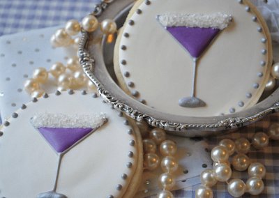 Cookies with Purple Martini Icing jigsaw puzzle