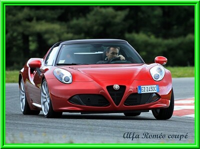 Alfa Roméo coupé jigsaw puzzle