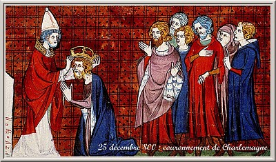 פאזל של Couronnement de Charlemagne