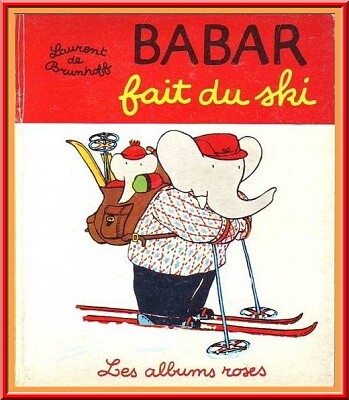 פאזל של Babar fait du ski