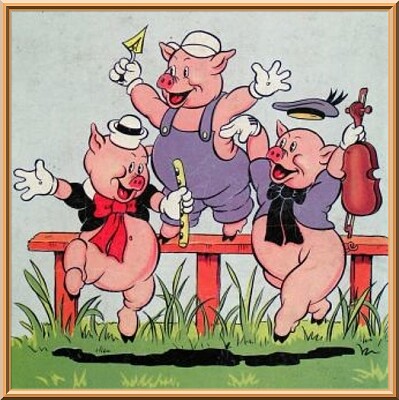 Les 3 p 'tits cochons jigsaw puzzle