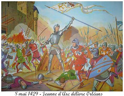 Jeanne d 'Arc délivre Orléans jigsaw puzzle