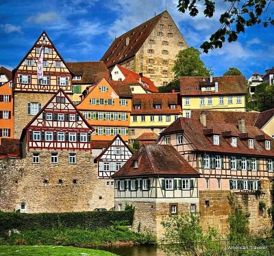 German medieval town jigsaw puzzle