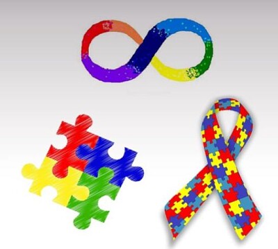 Simbolos do autismo jigsaw puzzle