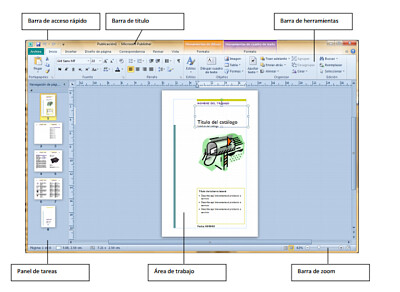 פאזל של Ventana de Publisher 2010