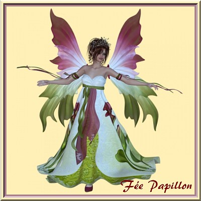 Fée Papillon jigsaw puzzle