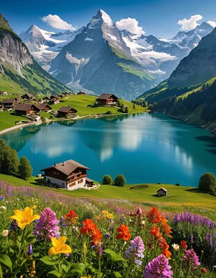 Swiss landscape