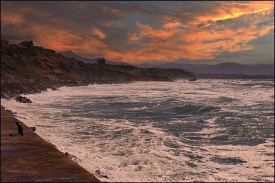 פאזל של Côte des Basques Biarritz