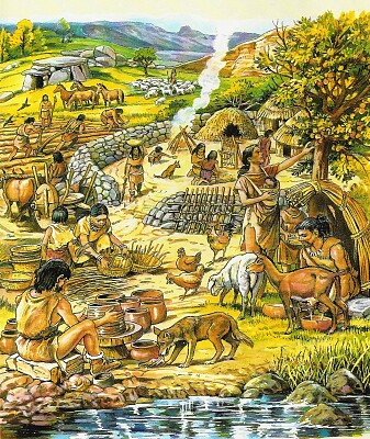 Tribo Neolítico jigsaw puzzle