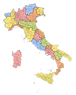 mappa italia