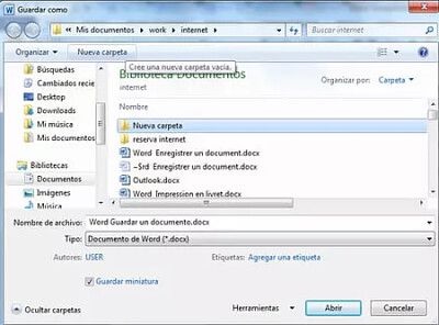 Guardar como