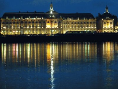 bordeaux by night jigsaw puzzle