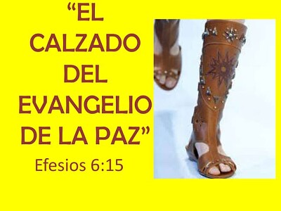 calzado del evangelio