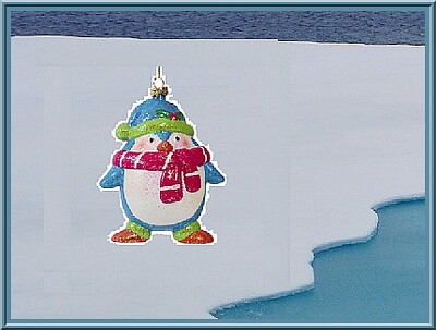 Pendentif bébé pingouin