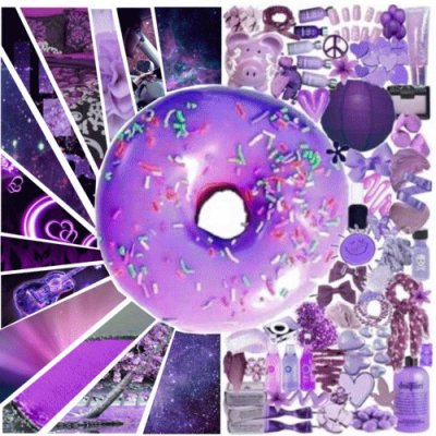 פאזל של Sprinkled Donut Art