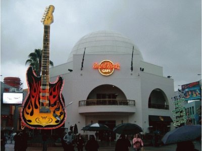 Hard Rock Cafe-Universal City Walk jigsaw puzzle